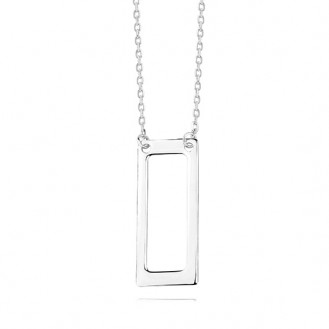 Stříbrný řetízkový náhrdelník "Ictum". 42-45. Ag 925/1000