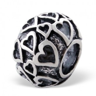 Stříbrný korálek na náramek Pandora "Liliana". Ag 925/1000