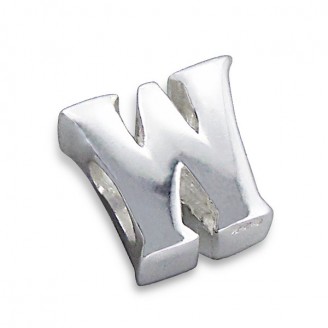 Stříbrný přívěsek na náramek Pandora "Písmeno W". Ag 925/1000