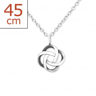 Stříbrný náhrdelník "Funem". Ag 925/1000
