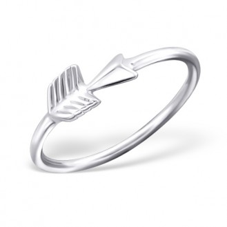 Stříbrný midi prsten "Arrow". Ag 925/1000